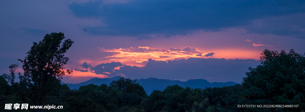 晚霞 夕阳