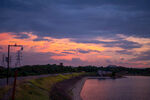 晚霞 夕阳 
