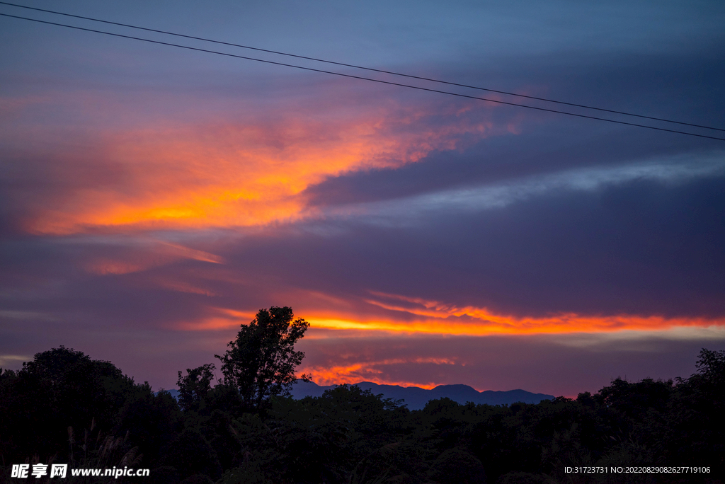  晚霞 夕阳
