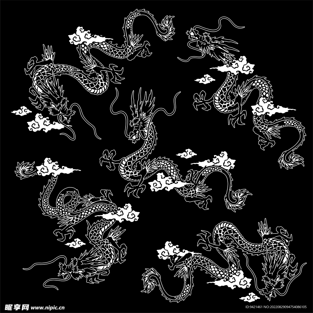 黑白龙