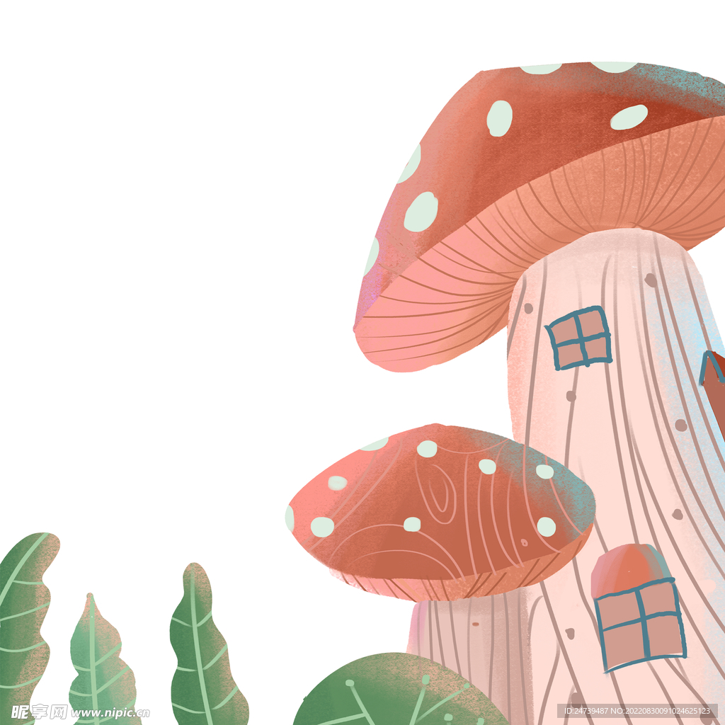 蘑菇林|插画|创作习作|Robots_JERRY - 原创作品 - 站酷 (ZCOOL)