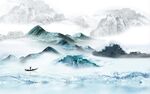水墨山水画