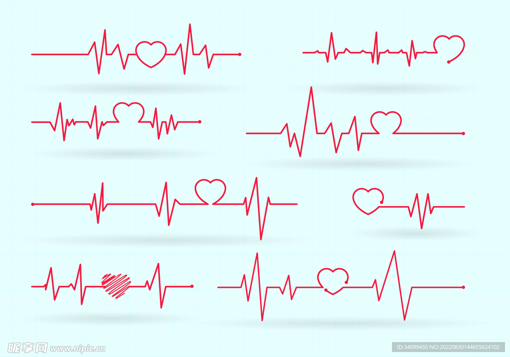 ai矢量心电图合集