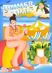 夏日沙滩