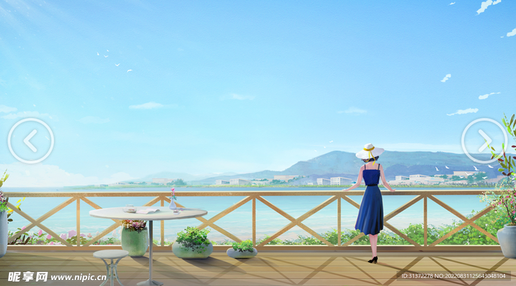 小清新简约创意海报图片