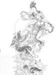 白描观音