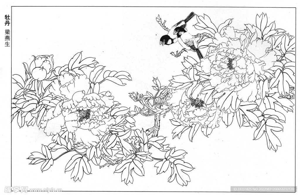 工笔花鸟