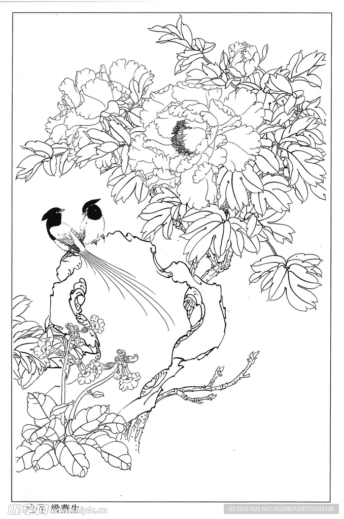 工笔花鸟