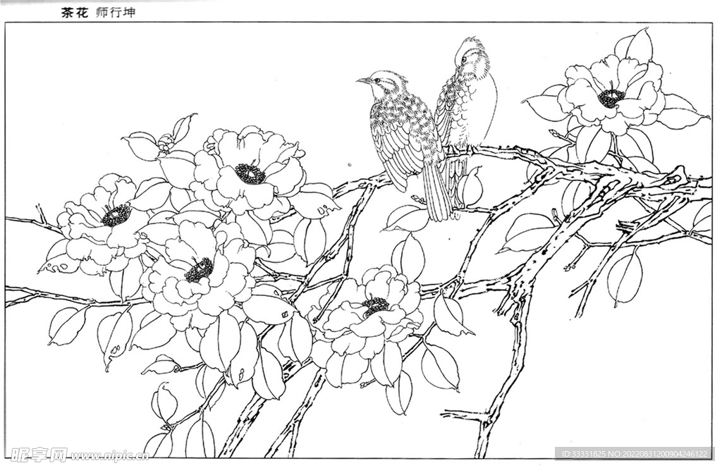工笔花鸟