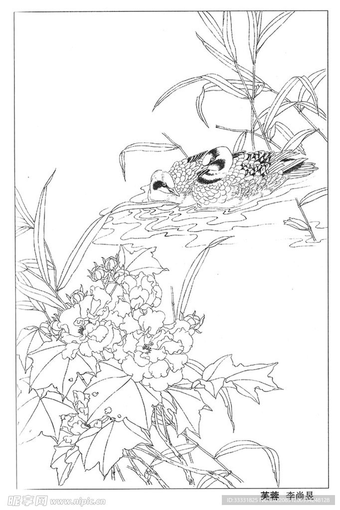 工笔花鸟