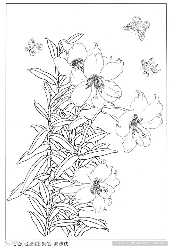 工笔花鸟
