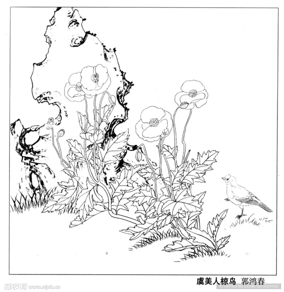工笔花鸟
