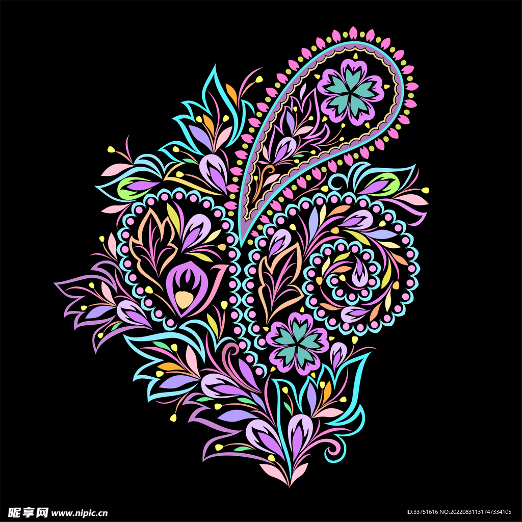 花卉纹样