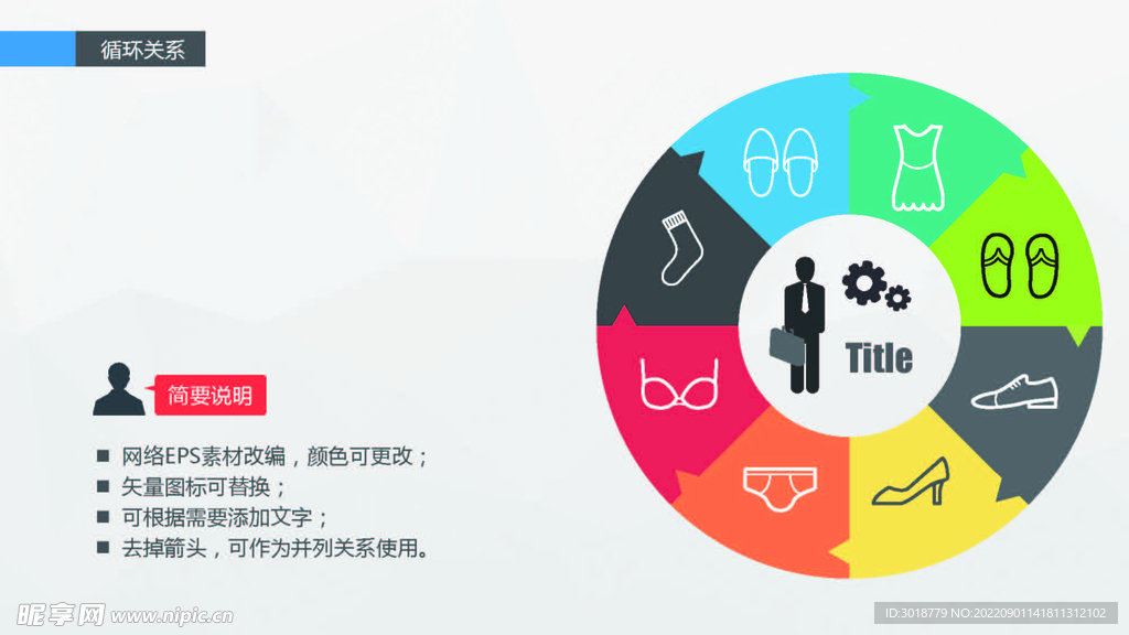 精美关系图形