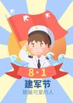 建军节海报