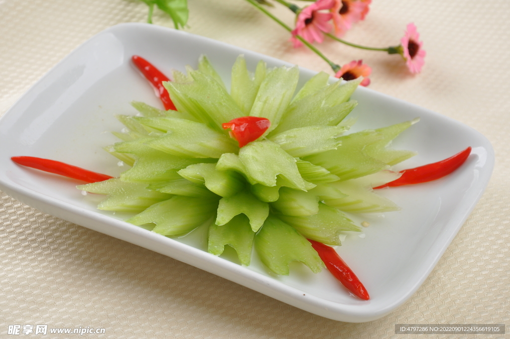 爽口西芹