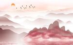 水墨山水画