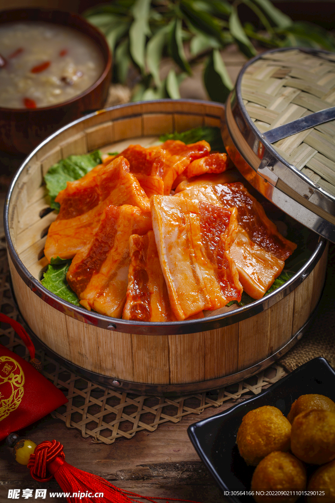 清蒸肉片
