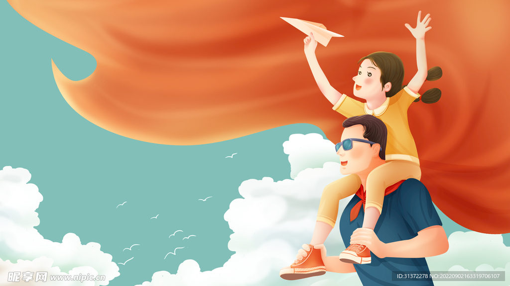  小清新简约创意海报图片