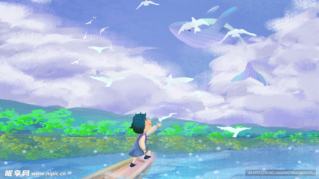 小清新简约创意海报图片