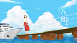  小清新简约创意海报图片