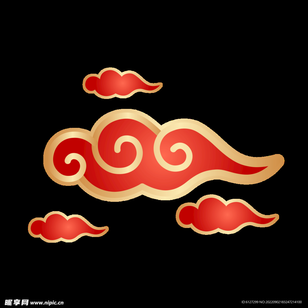 中国风祥云 
