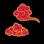中国风祥云  
