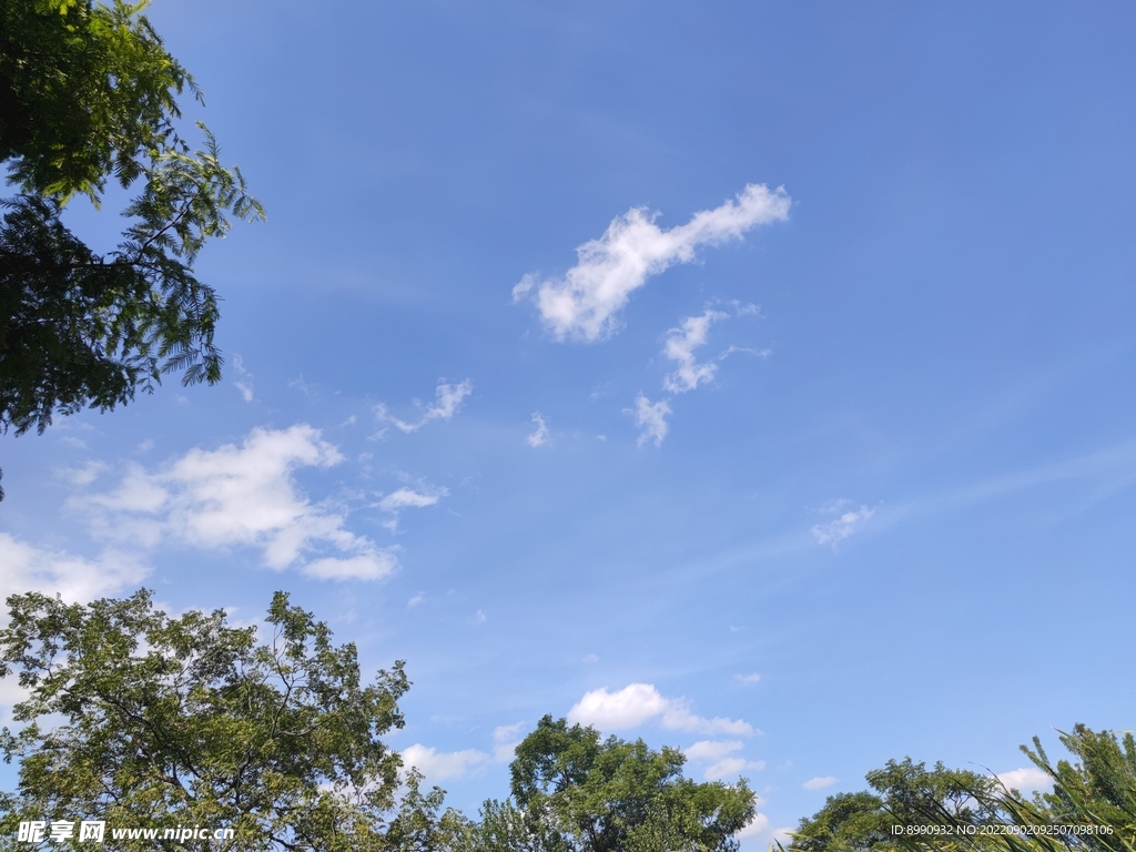 蓝天