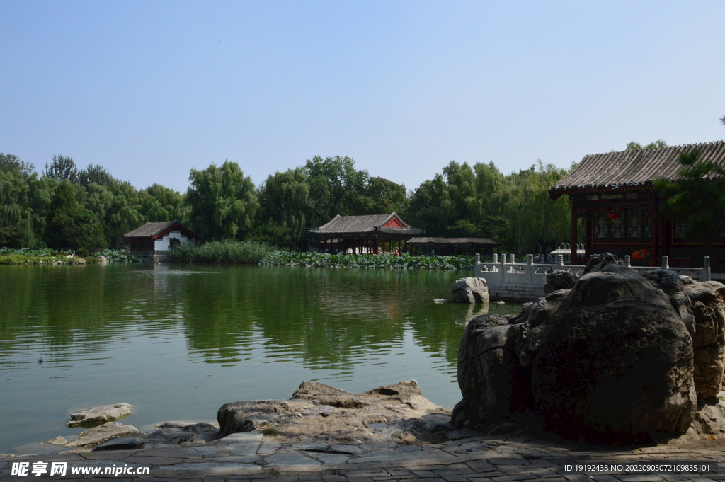 湖水风景 