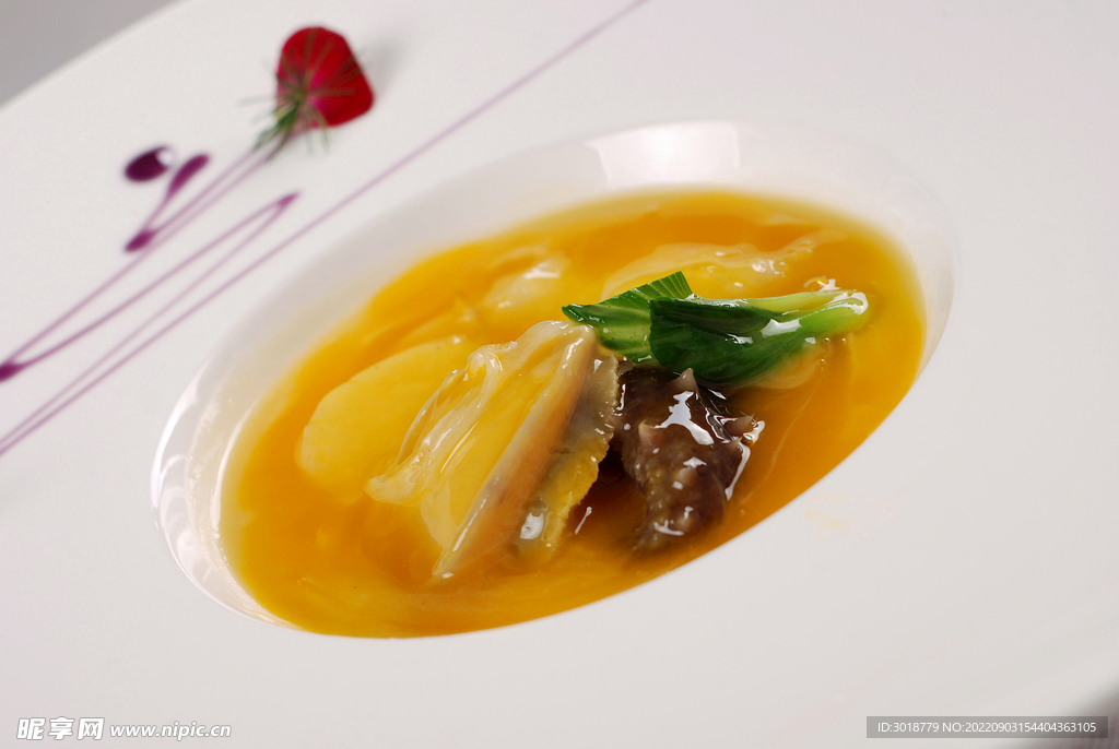 铁板碧绿鲍参汇