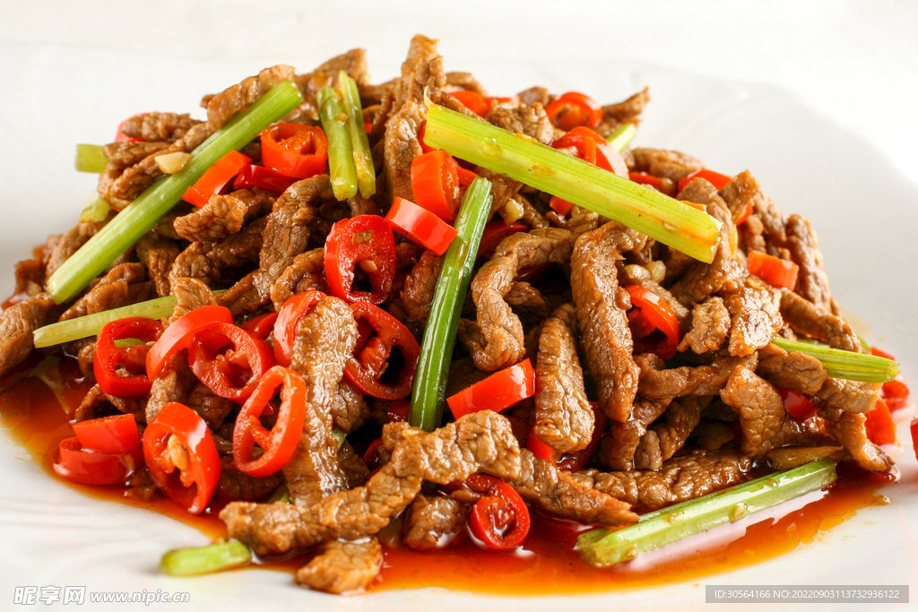 芹菜炒肉
