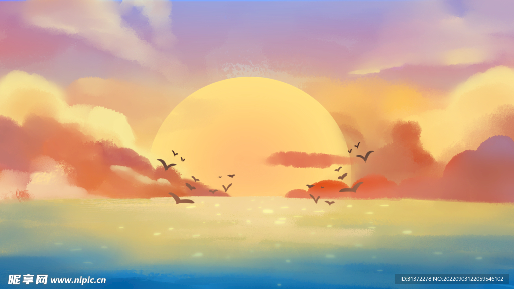   小清新简约创意海报图片