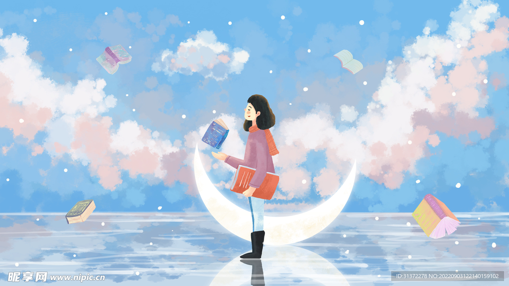小清新简约创意海报图片