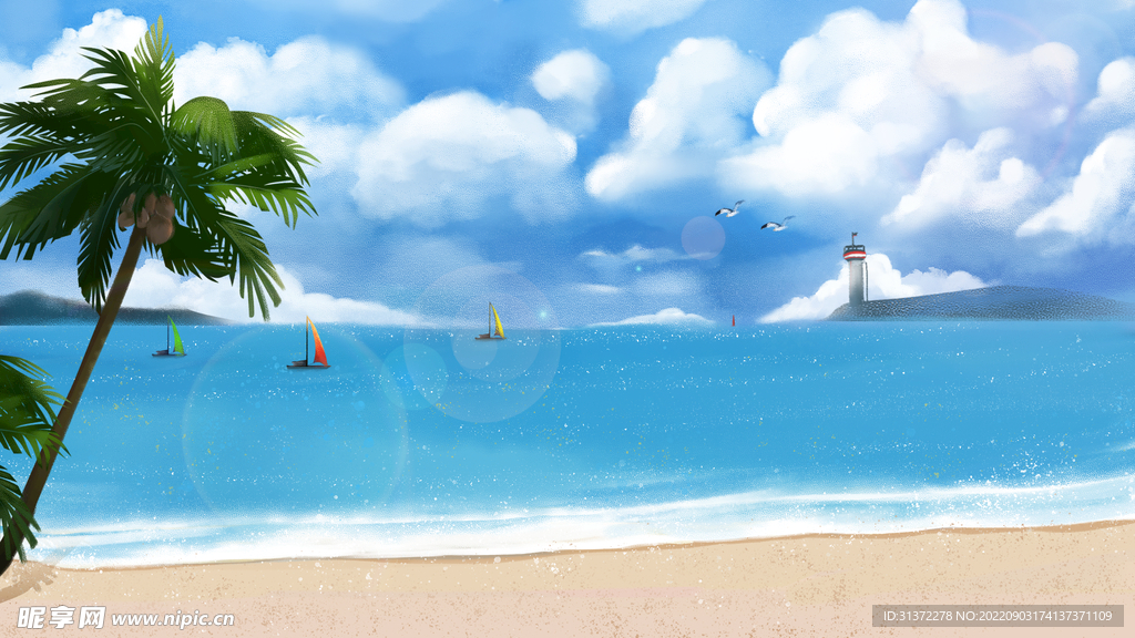 小清新简约创意海报图片