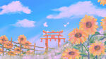 小清新简约创意海报图片