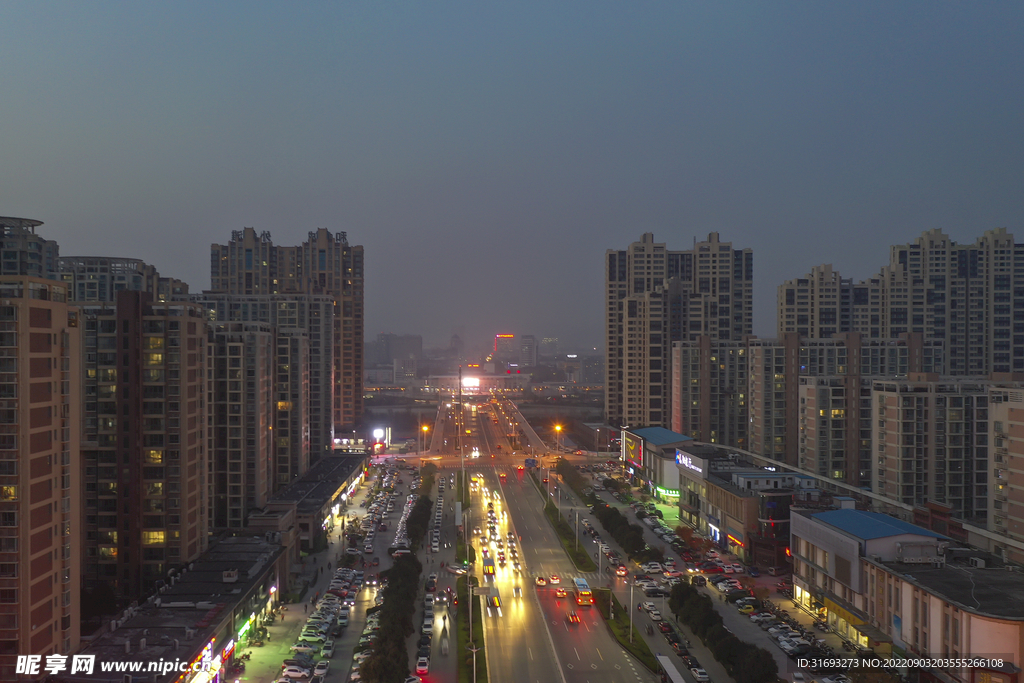 焦作夜景低清晰度