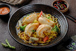 煎饺面