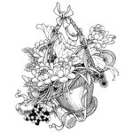白描花卉