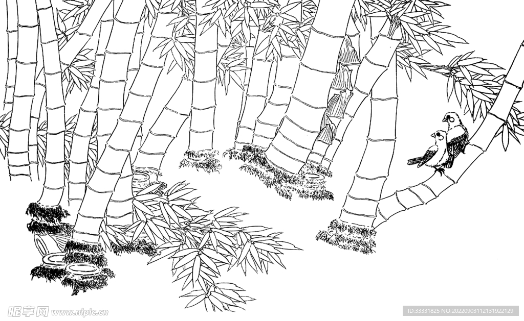 白描花卉