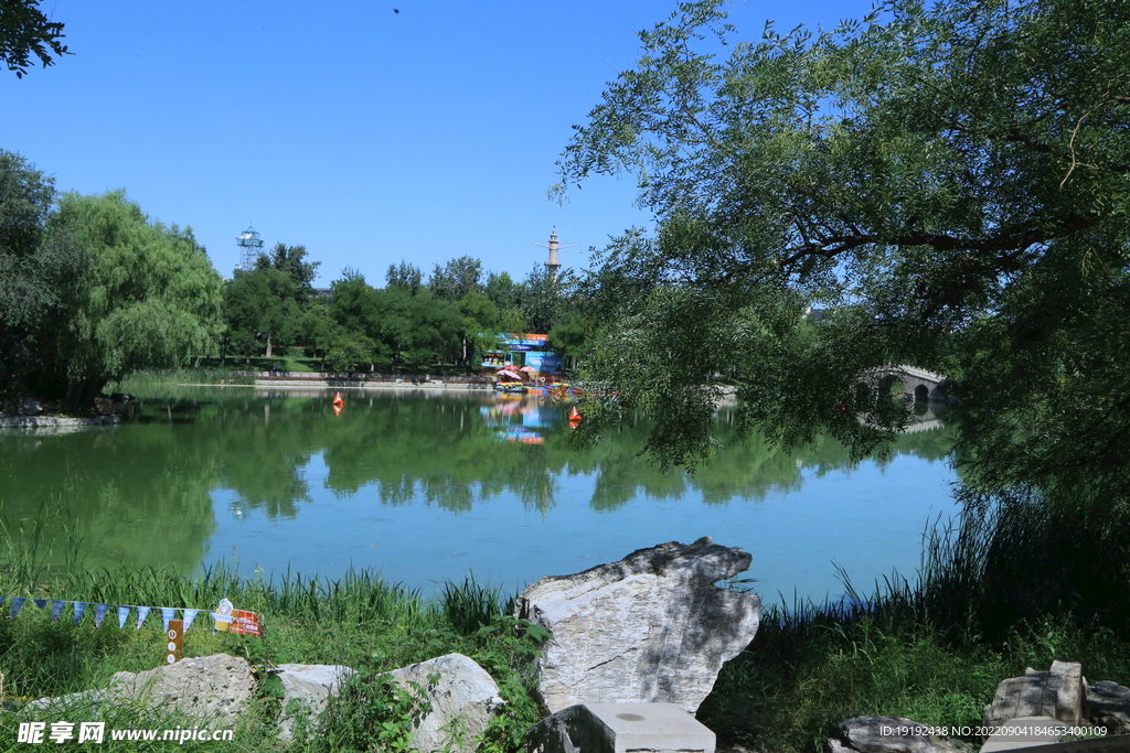 湖水风景 