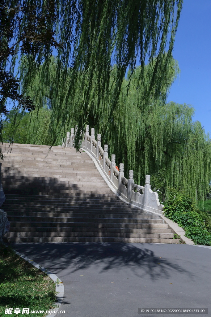 龙潭中湖风景 