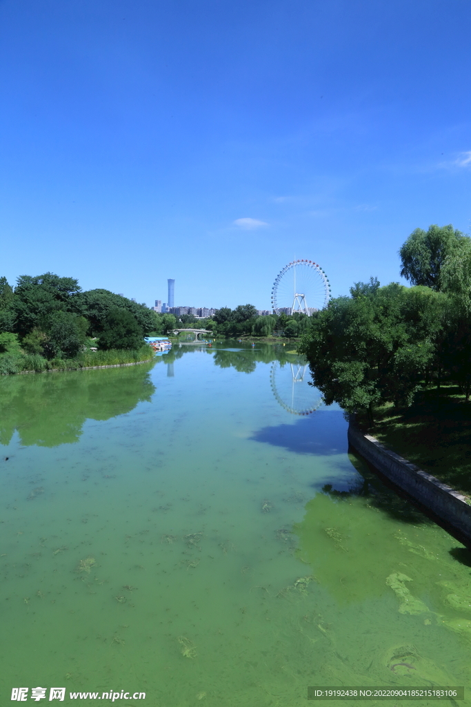 湖水风景 