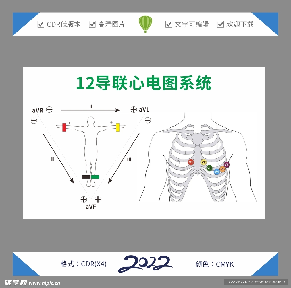 12导联心电图系统