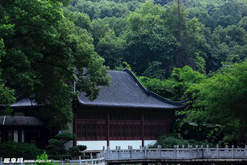 公园复古建筑