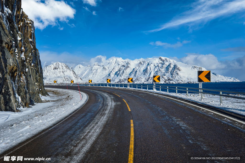 雪地道路