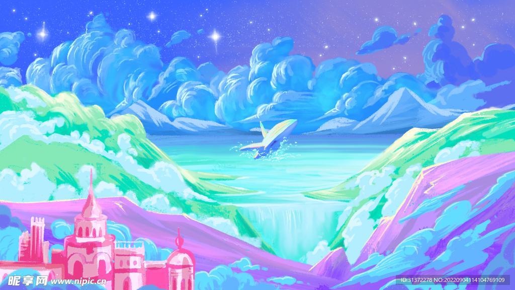 小清新简约创意海报图片