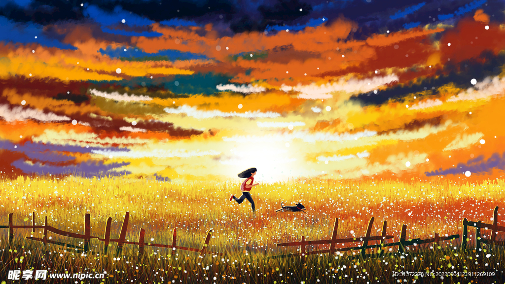 小清新简约创意海报图片