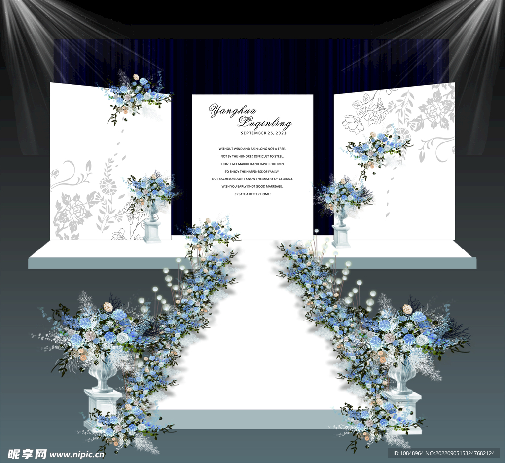 白色婚礼 设计图__图片素材_其他_设计图库_昵图网nipic.com