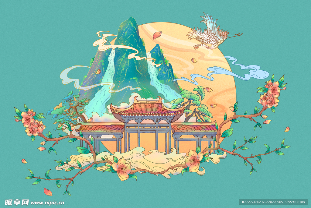 城市插画