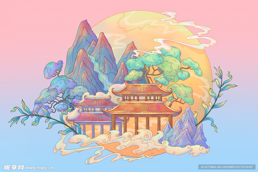 城市插画